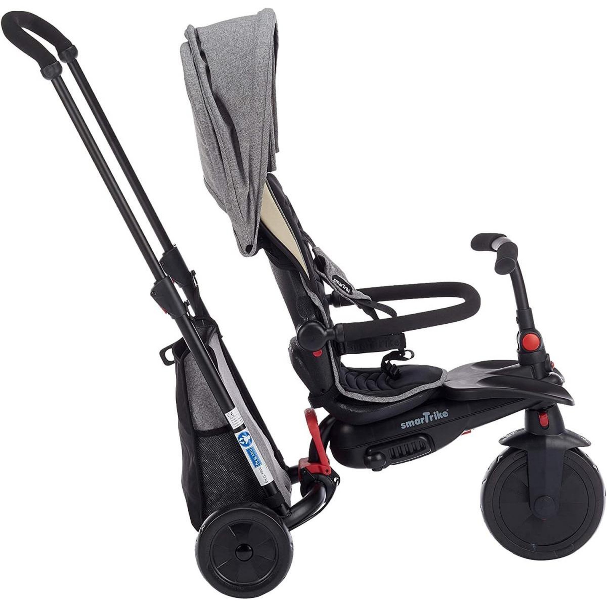 Voir la diapositive 4 : SMARTRIKE Trike Evolutif Pliable smarTfold 600S Gris