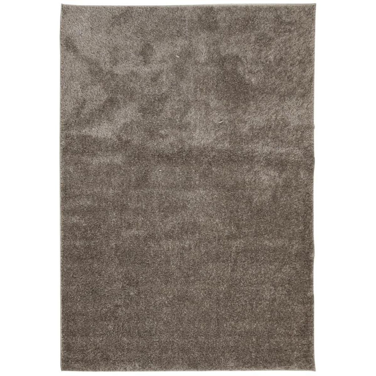 VIDAXL Tapis ISTAN a poils longs aspect brillant gris 160x230 cm