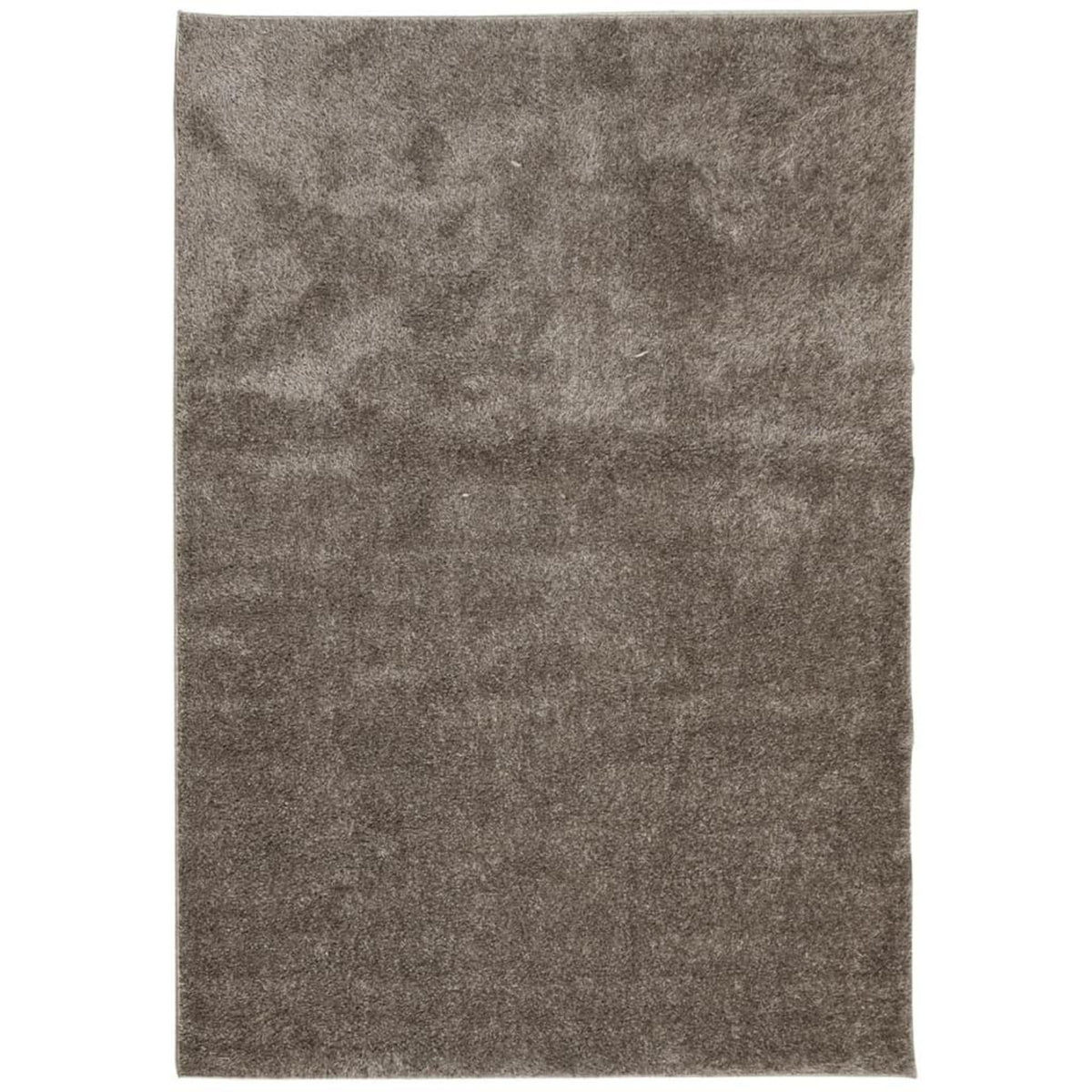 VIDAXL Tapis ISTAN a poils longs aspect brillant gris 160x230 cm