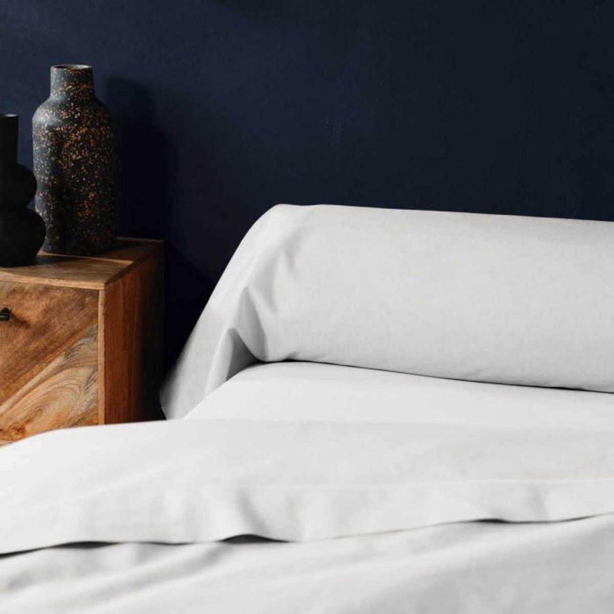 Paris Prix Taie de Traversin  Lina  85x185cm White