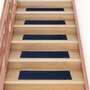 Voir la diapositive 1 : VIDAXL Tapis d'escalier auto-adhesifs 30 pcs bleu 76x20 cm