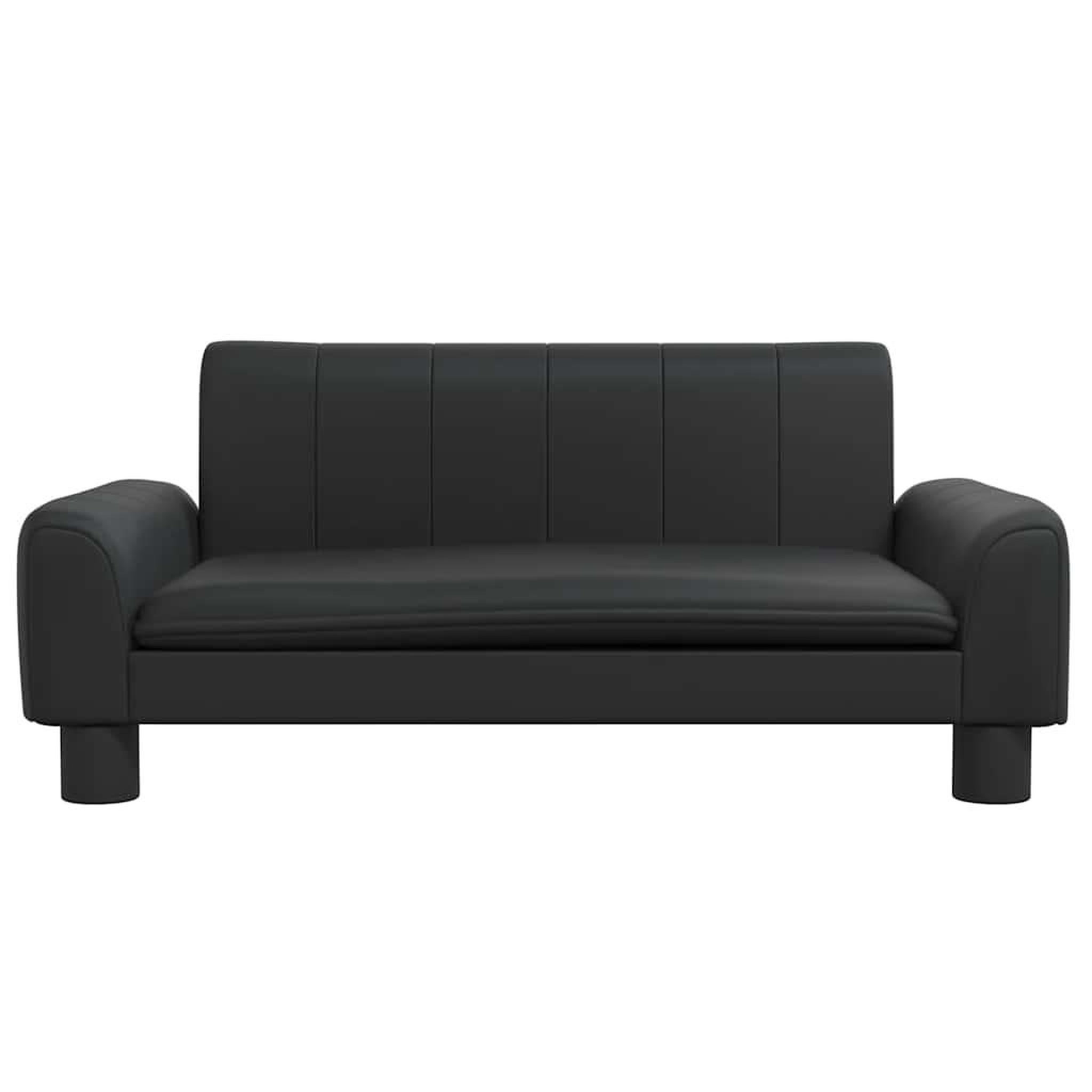 Voir la diapositive 3 : VIDAXL Lit pour chien noir 70x45x30 cm similicuir