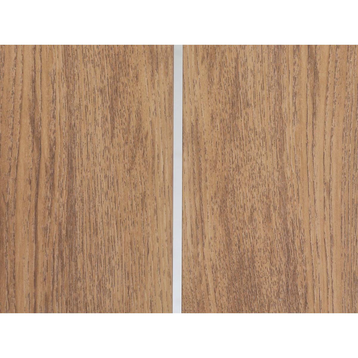 HESPERIDE Table de jardin carrée extensible alu Evasion 8/10 places effet bois honey et graphite - Hespéride