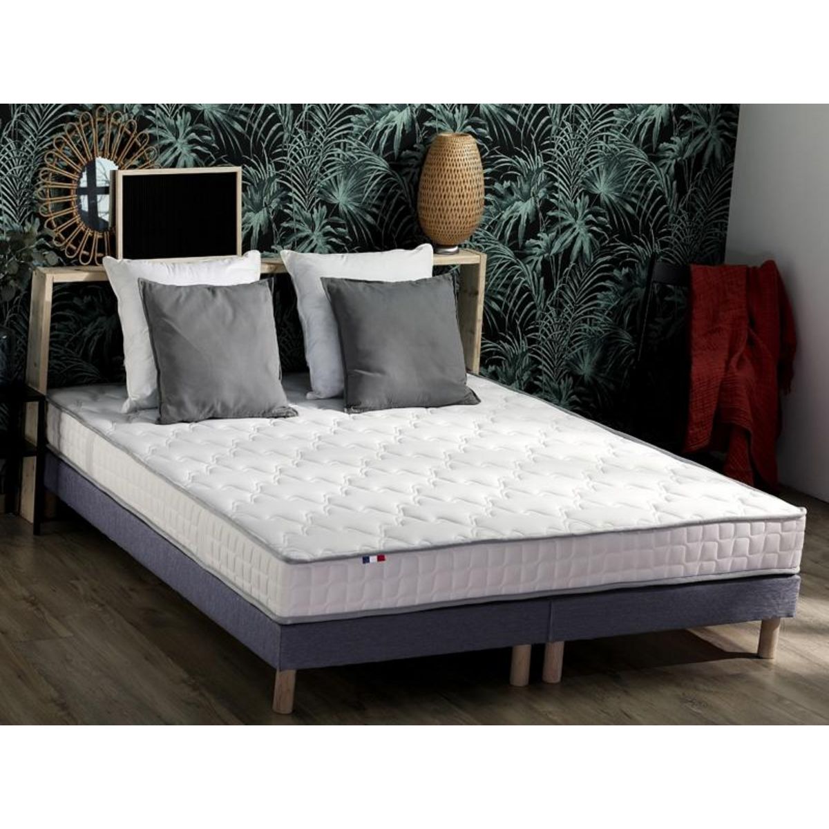 Matelas mousse  haute résilience 160x200 cm MODERATO
