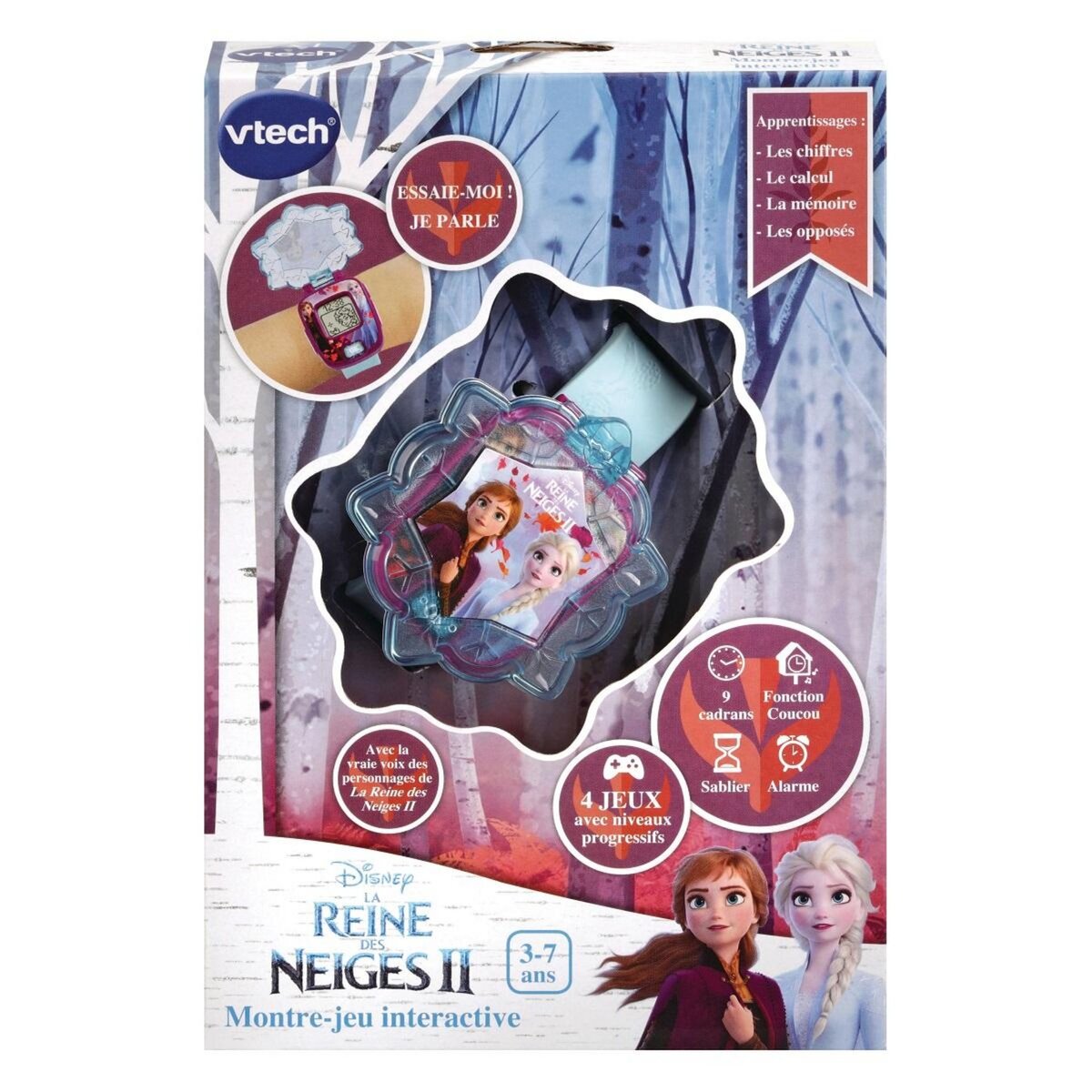 VTECH Montre-jeu interactive - La reine des neiges 2
