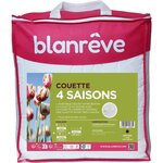 BLANREVE Couette - 240 x 220 cm - BLANReVE - 4 saisons - 420 g/m² - Blanc