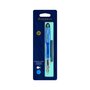 WATERMAN  Stylo plume Translucent bleu + 1 cartouche longue