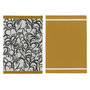 Voir la diapositive 1 : Les Ateliers du Linge Lot de 2 torchons 100% coton liana