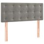 Voir la diapositive 2 : VIDAXL Tete de lit Gris clair 100x5x78/88 cm Velours
