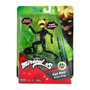 Voir la diapositive 4 : BANDAI BANDAI Miraculous Ladybug - Mini-poupee 12 cm : Chat Noir et son equipement
