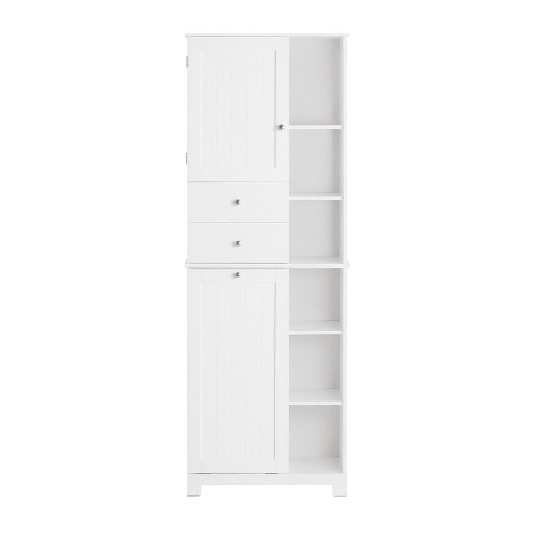 Voir la diapositive 1 : SOBUY SoBuy - Colonne De Salle De Bain à 3 tiroirs - Nordique - BZR104