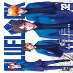 BLUE LOCK TOME 32 : INCLUS : TOME 32 AVEC JAQUETTE REVERSIBLE, 30 STICKERS MOLLETONNES AVEC TES HEROS EN MODE  CHIBI  ! EDITION COLLECTOR, Kaneshiro Muneyuki