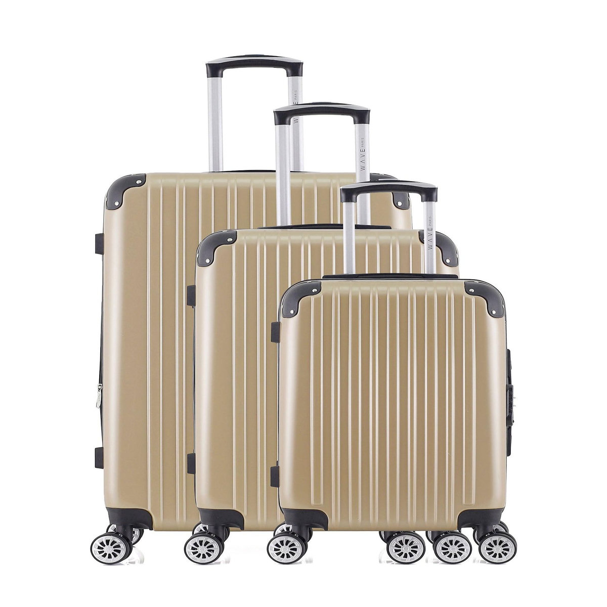 WAVE PARIS WAVE PARIS - SET DE 3 ABS/PC DENALI-B  4 Roues 75 cm