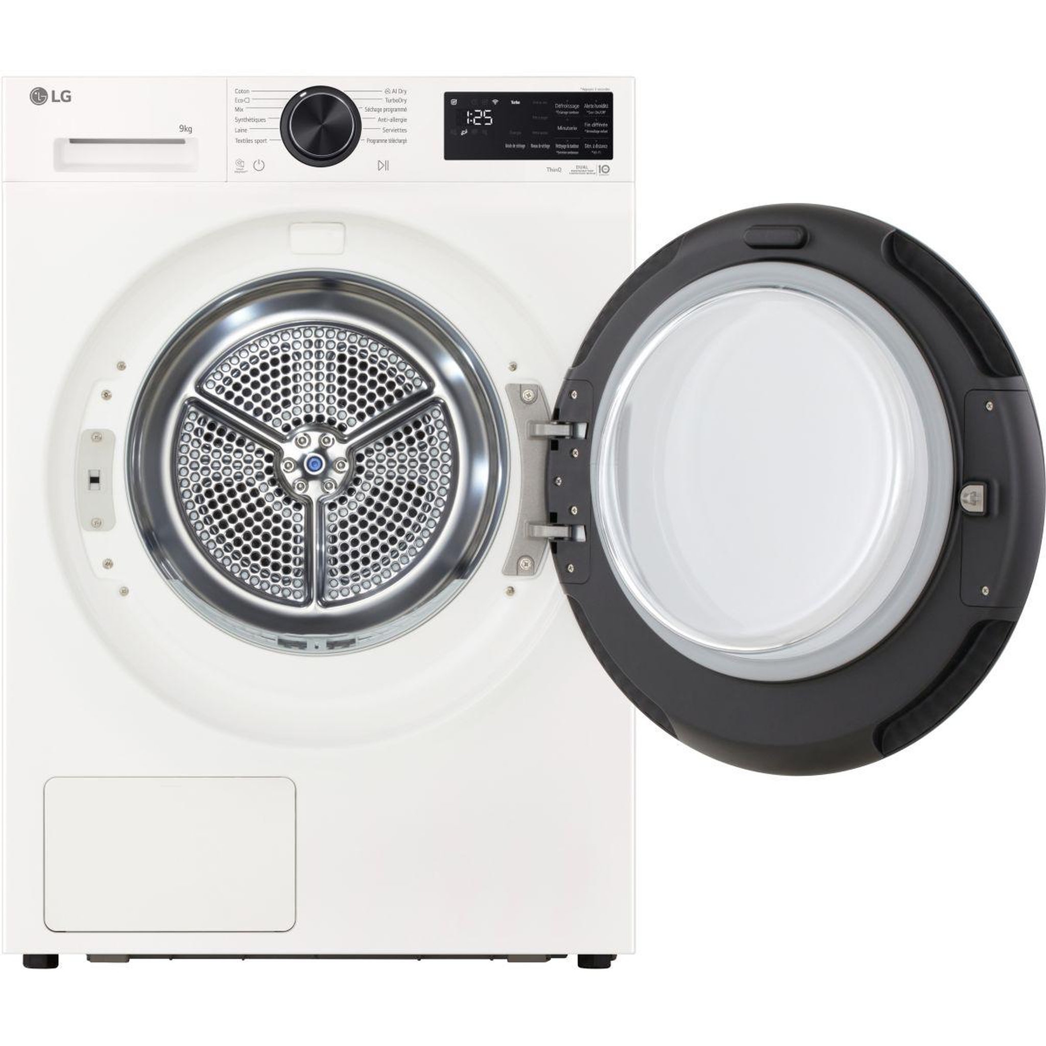 Voir la diapositive 3 : LG Sèche linge pompe à chaleur rh9x56wh