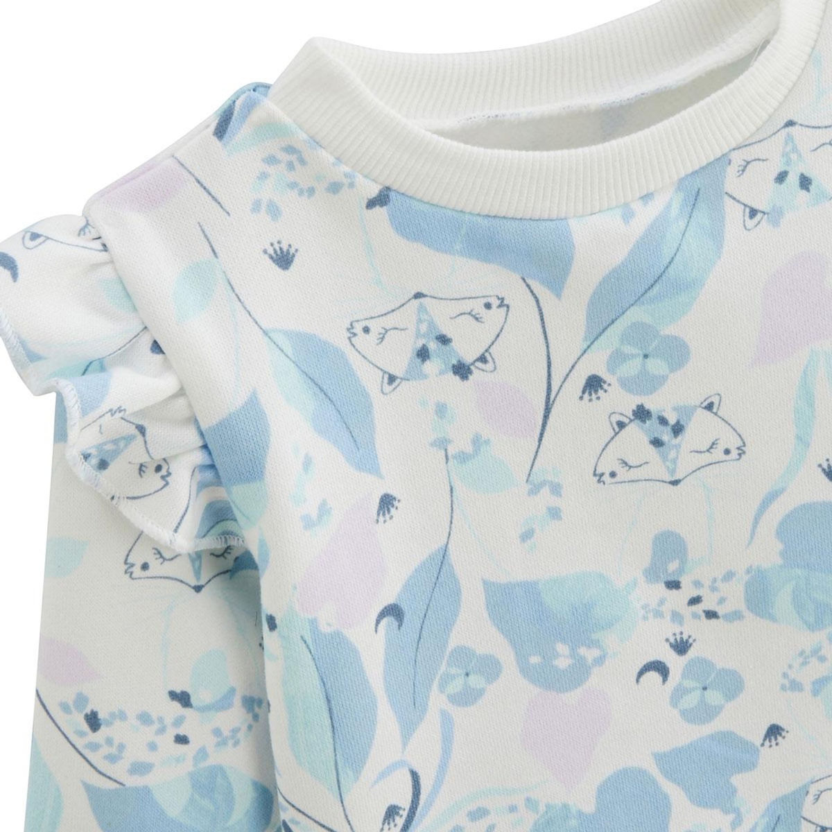 Petit Béguin Sweat-shirt bébé en molleton Polarmoon