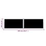 Voir la diapositive 6 : VIDAXL Auvent lateral retractable Noir 160x600 cm