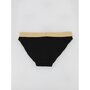 Calvin Klein Sous-vêtement culotte Calvin klein Bikini black w.old gold wb l  7-226
