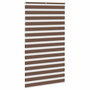 Voir la diapositive 4 : VIDAXL Store zebre marron 130x200cm largeur du tissu 125,9cm polyester