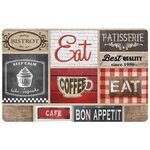 Paris Prix Set de Table  Coffee Shop  28x44cm Multicolore