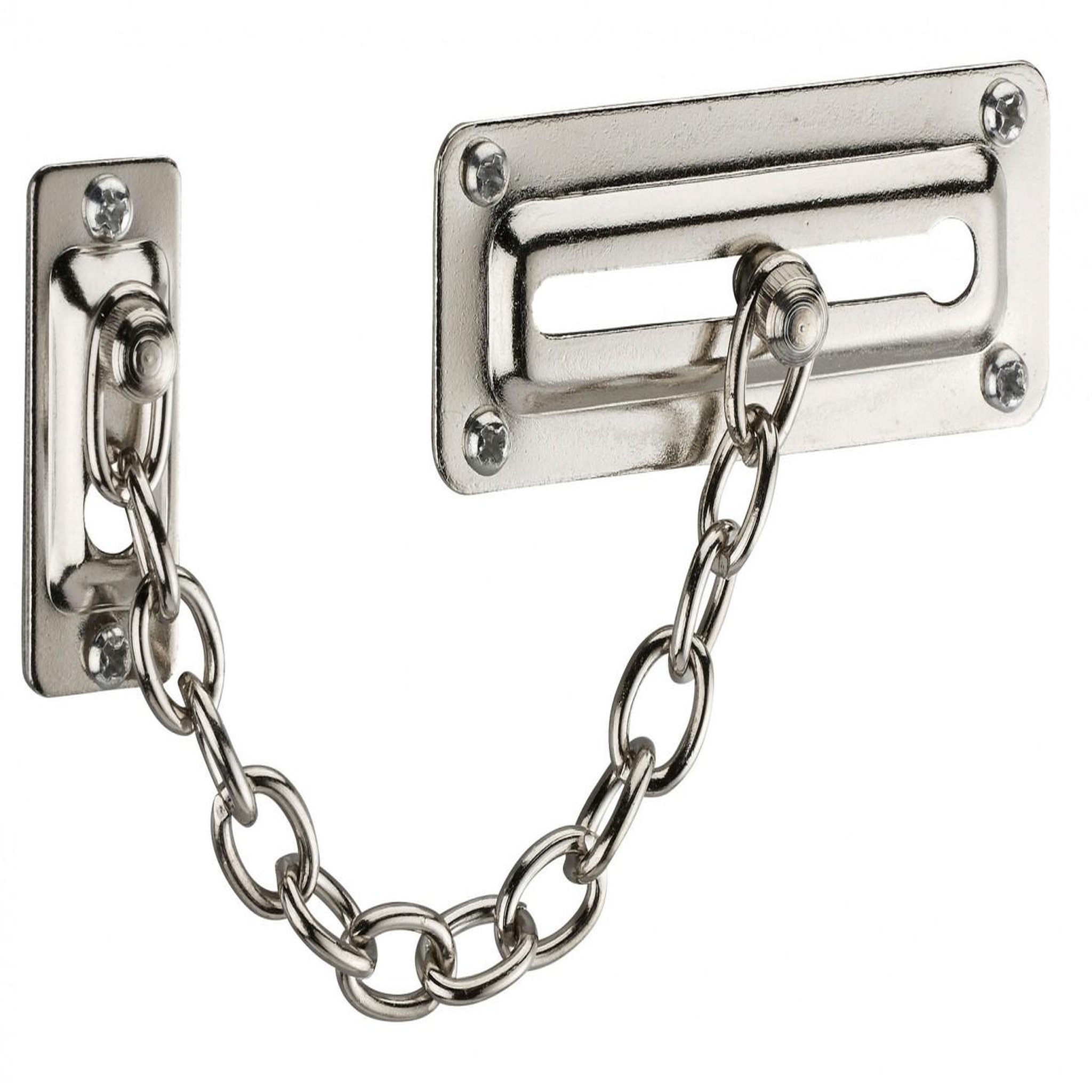 THIRARD Entrebâilleur de porte acier gris, THIRARD