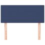 Voir la diapositive 3 : VIDAXL Tete de lit Bleu 80x5x78/88 cm Tissu