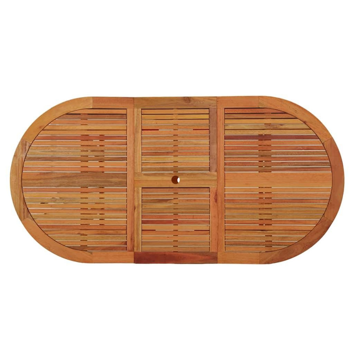 VIDAXL Table de jardin 200x100x75 cm Bois d'eucalyptus solide