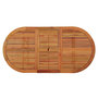 Voir la diapositive 4 : VIDAXL Table de jardin 200x100x75 cm Bois d'eucalyptus solide