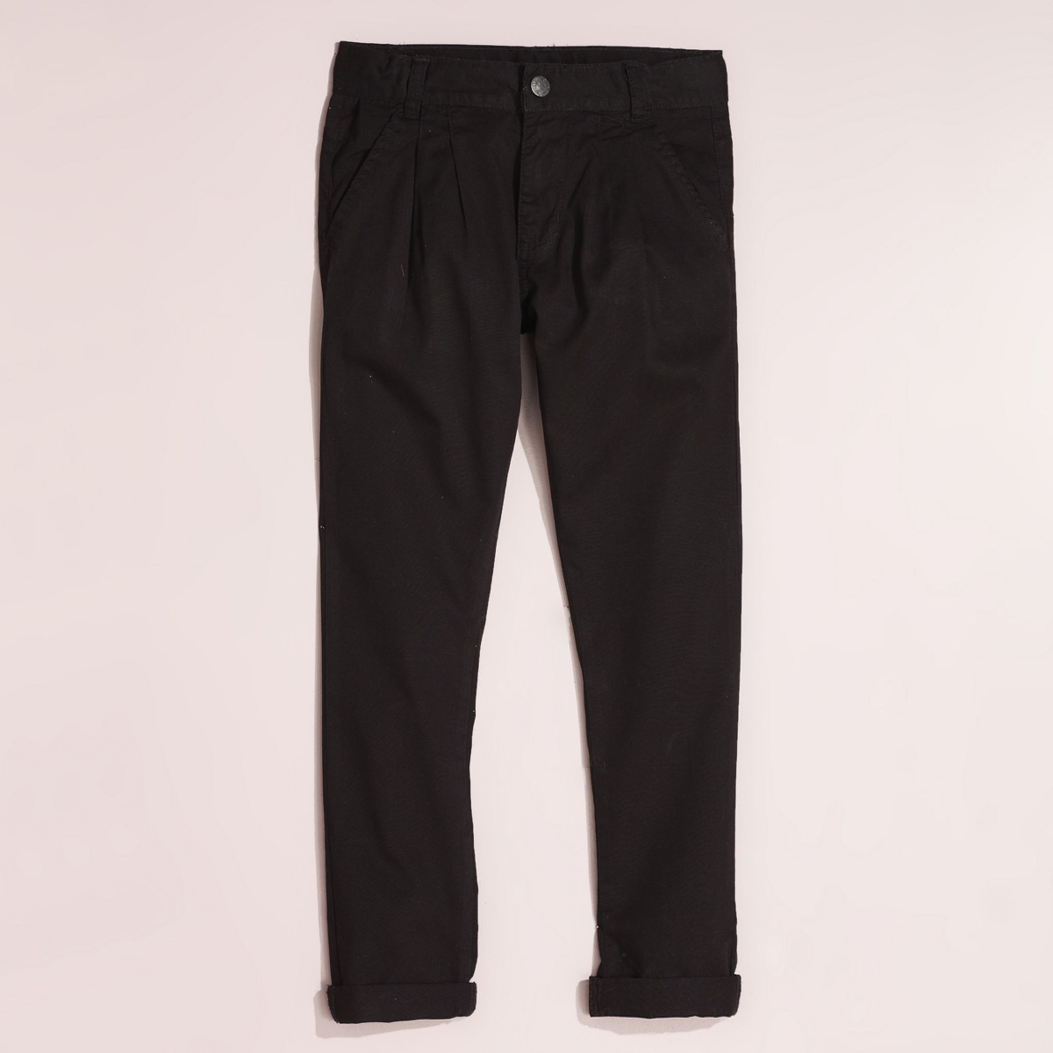 Pantalon carotte noir femme | Cache Cache