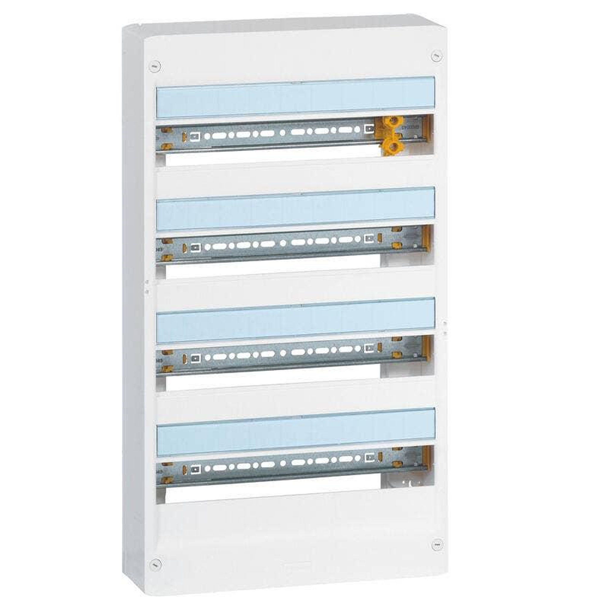 Legrand Coffret 18 modules 4 rangées ip30 ik05 blanc ral9003