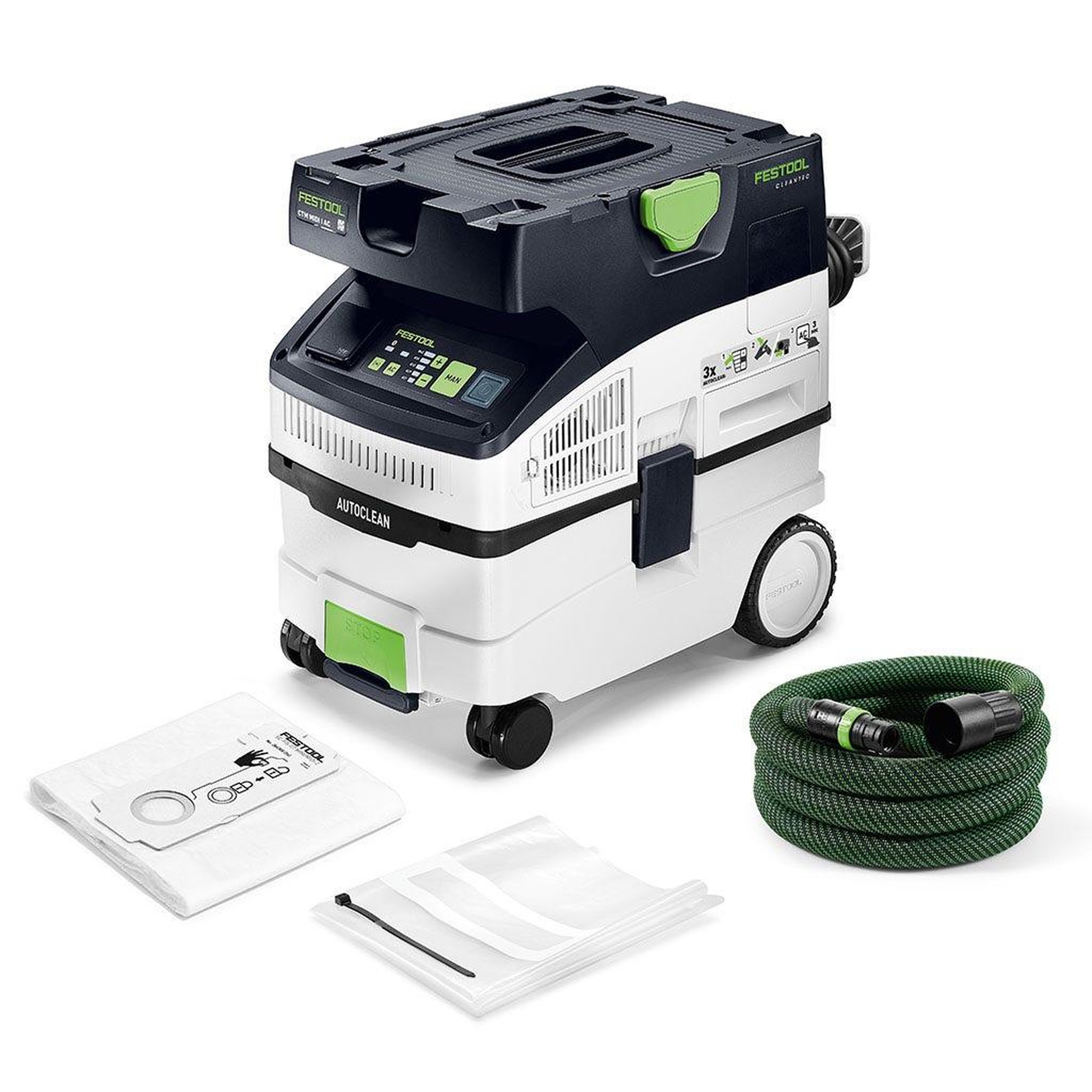FESTOOL Aspirateur cleantec ctm midi i ac