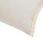 Voir la diapositive 3 : Paris Prix Coussin Déco à Franges  Vertis  30x50cm Beige