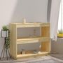 Voir la diapositive 3 : VIDAXL Bibliotheque 80x35x71 cm bois de pin massif