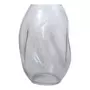 Paris Prix Vase Design en Verre Soufflé  Diney  25cm Gris