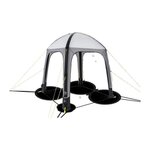 KAMPA Abri gonflable - KAMPA - AIR Shleter 200 - 2 x 2 m - Gris et noir