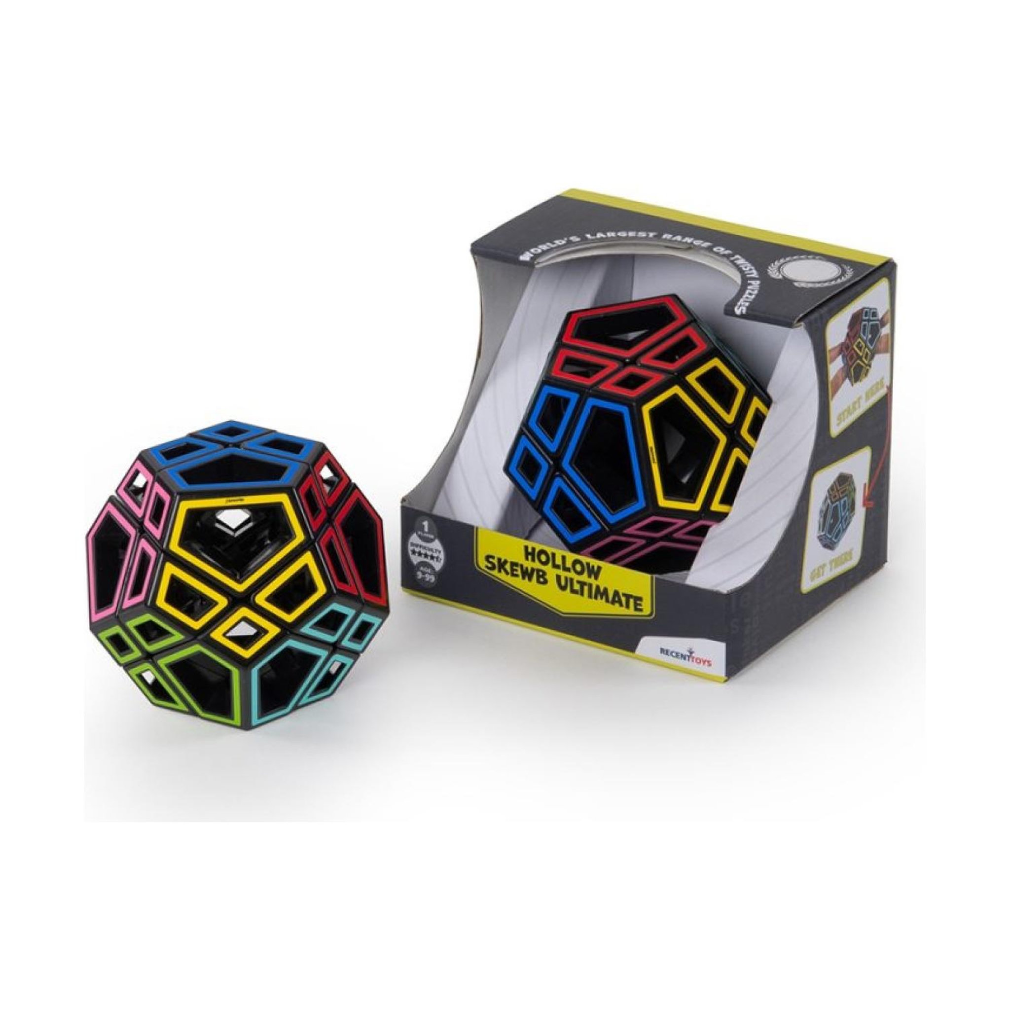Voir la diapositive 2 : Recent Toys Hollow Skewb Ultimate