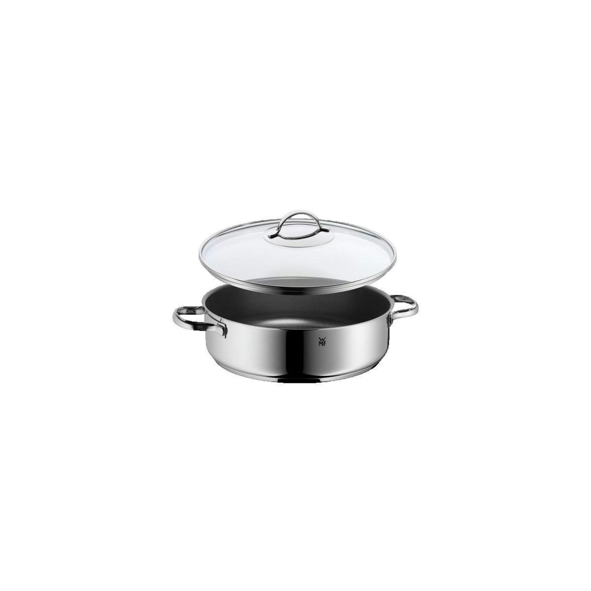Voir la diapositive 2 : WMF Poêle à braiser WMF inox poli 28 cm