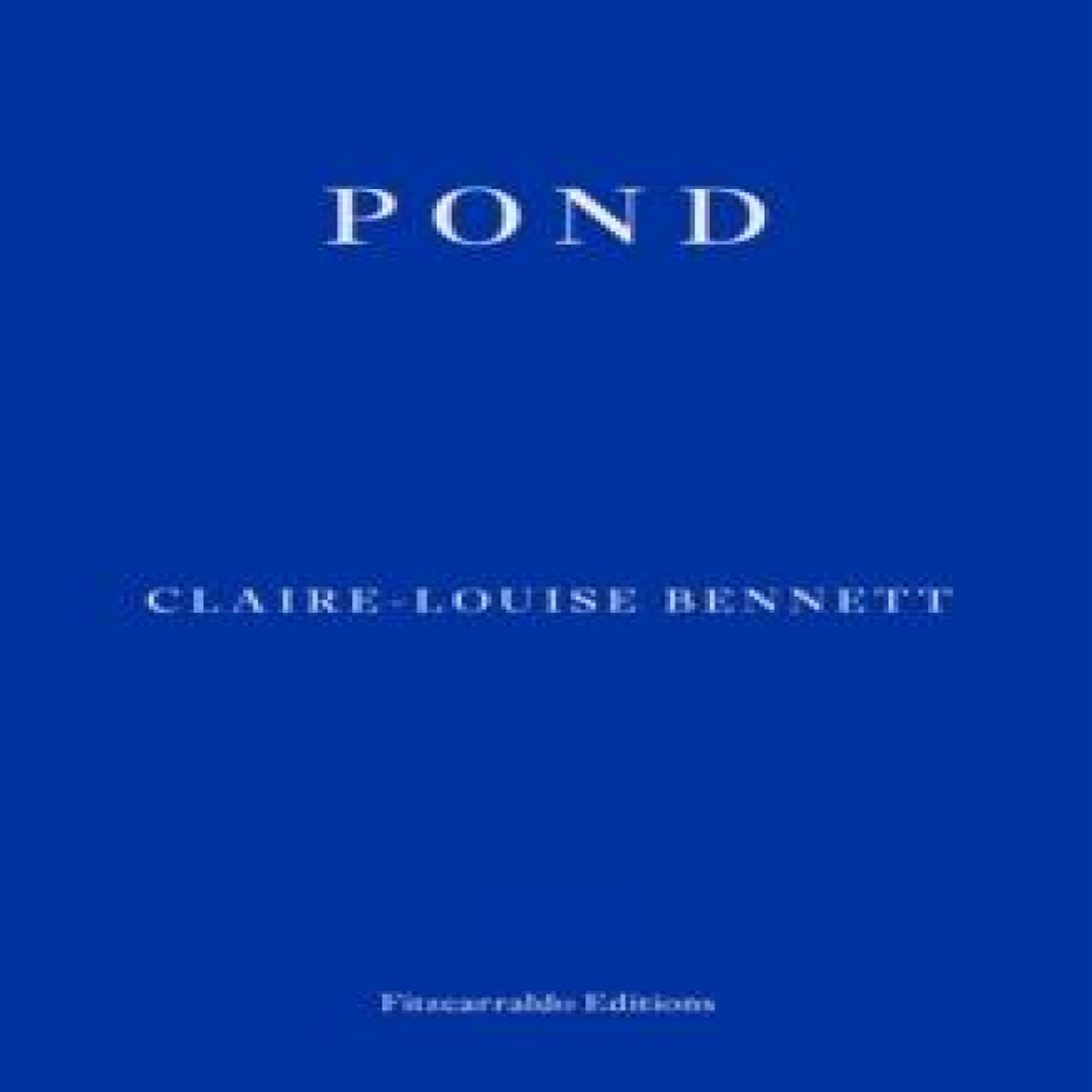 LIVRES Pond - Claire-Louise Bennett