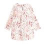 Voir la diapositive 2 : Petit Béguin Robe bébé en gaze de coton Birdy