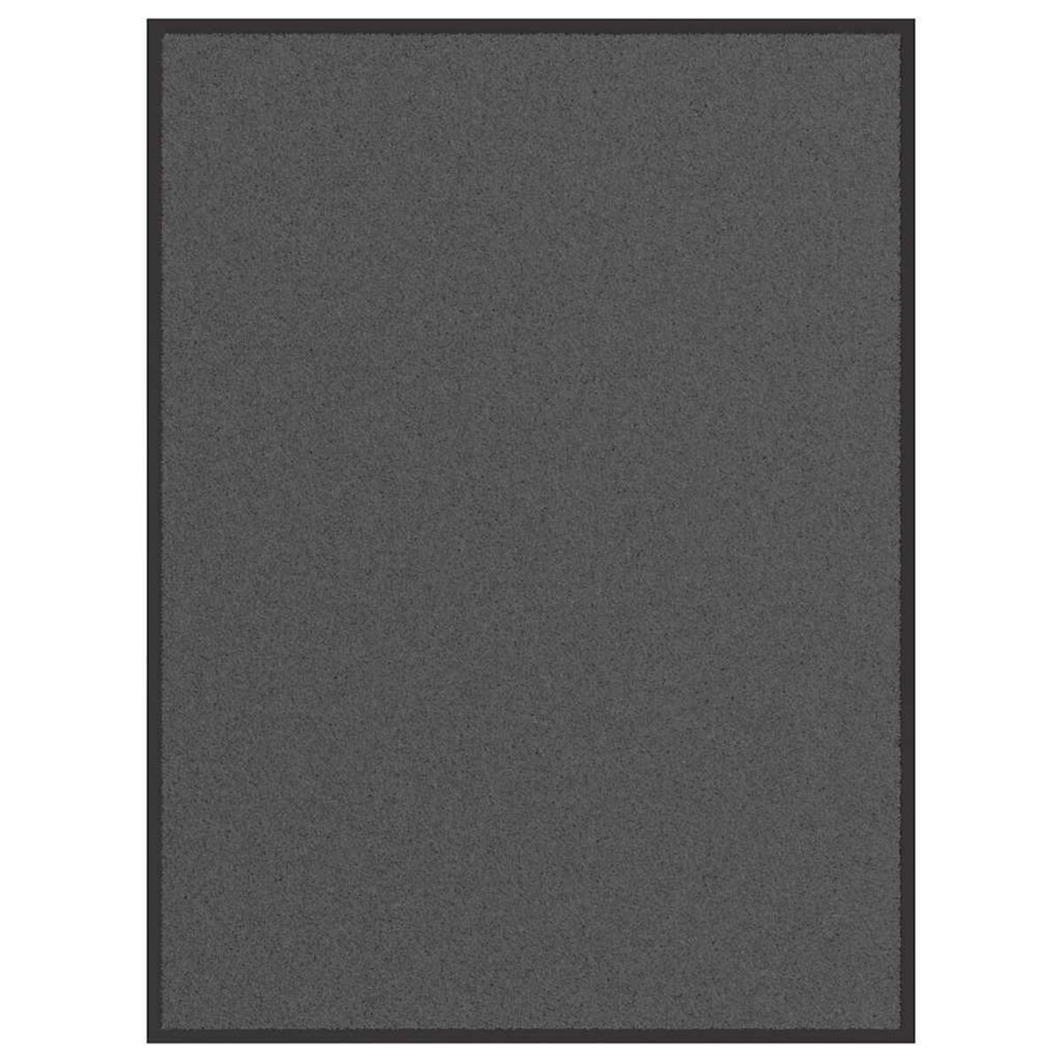 VIDAXL Paillasson anthracite 90x120 cm