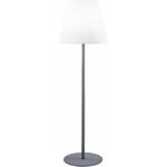 Lumisky Lampadaire lumineux extérieur - LUMISKY - 150cm - Acier et polyéthylene - Blanc froid