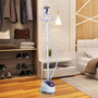 Voir la diapositive 5 : HOMCOM HOMCOM Défroisseur vapeur vertical défroisseur à vêtements 1,8 L 1800 W débit vapeur 30g/min tige telescopique blanc violet