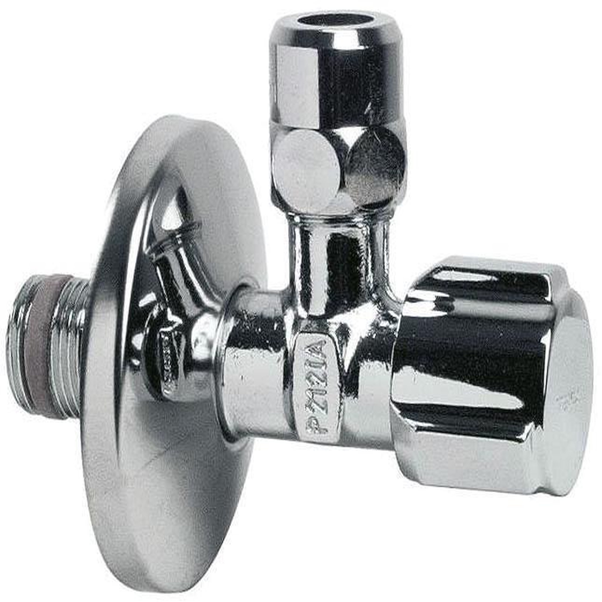 CENTRALE BRICO Robinet d'arrêt à visser laiton M 12 x 17 pour tube en cuivre+ rosace