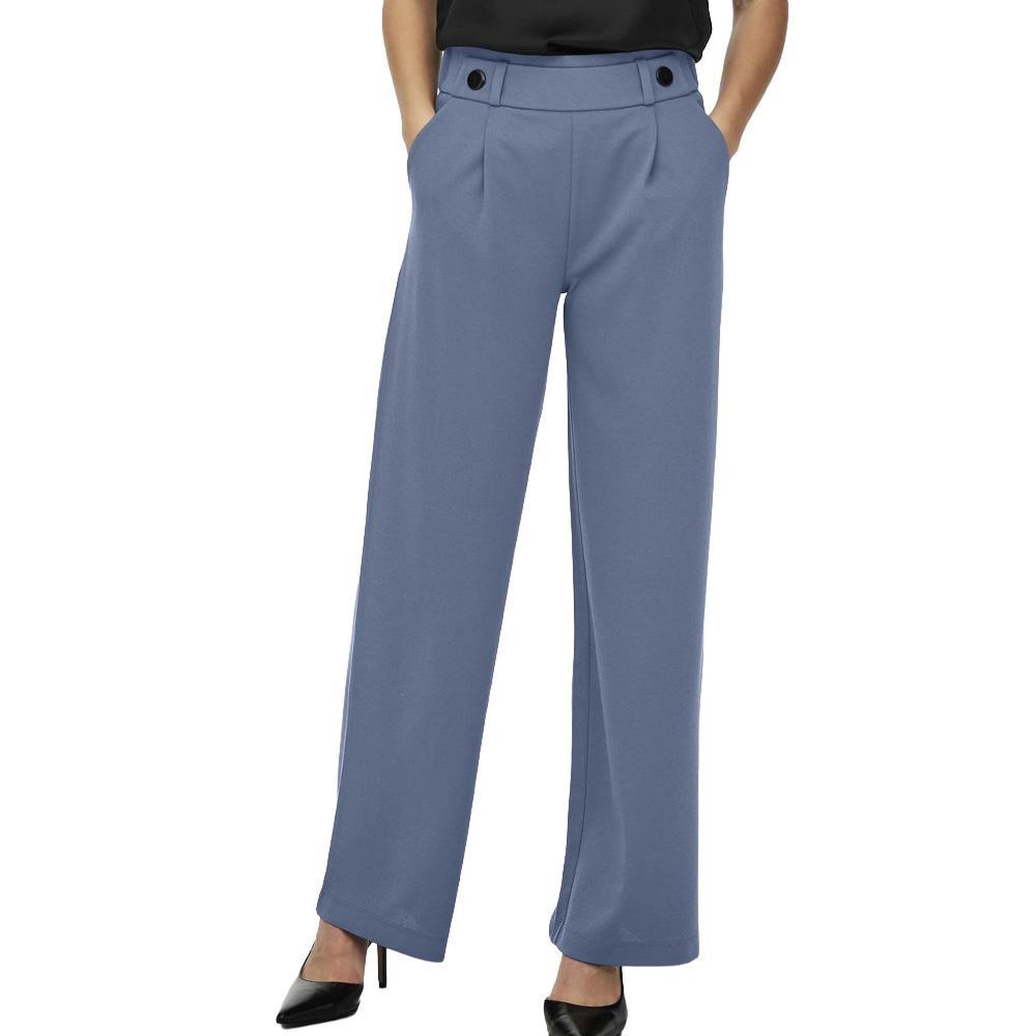 Voir la diapositive 1 : JACQUELINE DE YONG Pantalon bleu femme jdy geggo 15208430