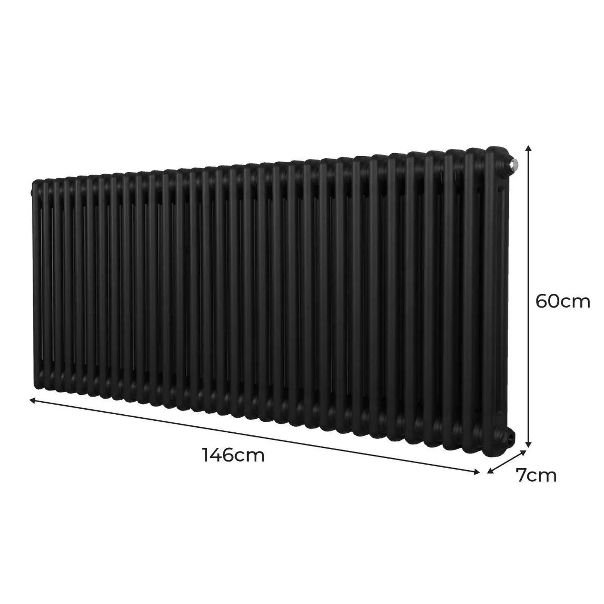 Voir la diapositive 5 : MONSTERSHOP Radiateur traditionnel à 2 colonnes – 600 x 1462 mm