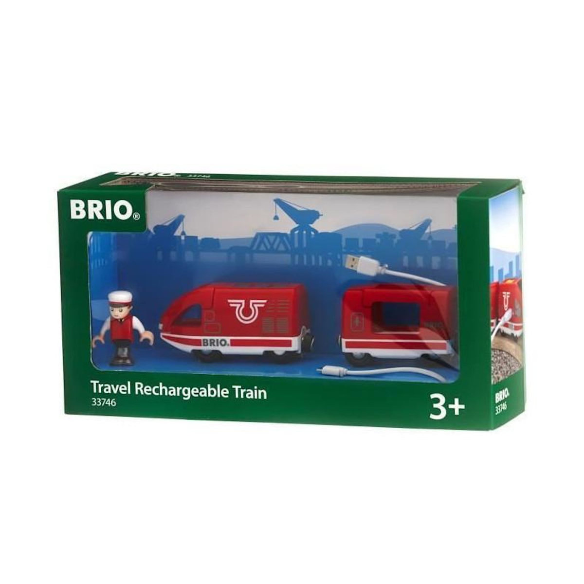 Brio 33746 Train de voyageur rechargeable