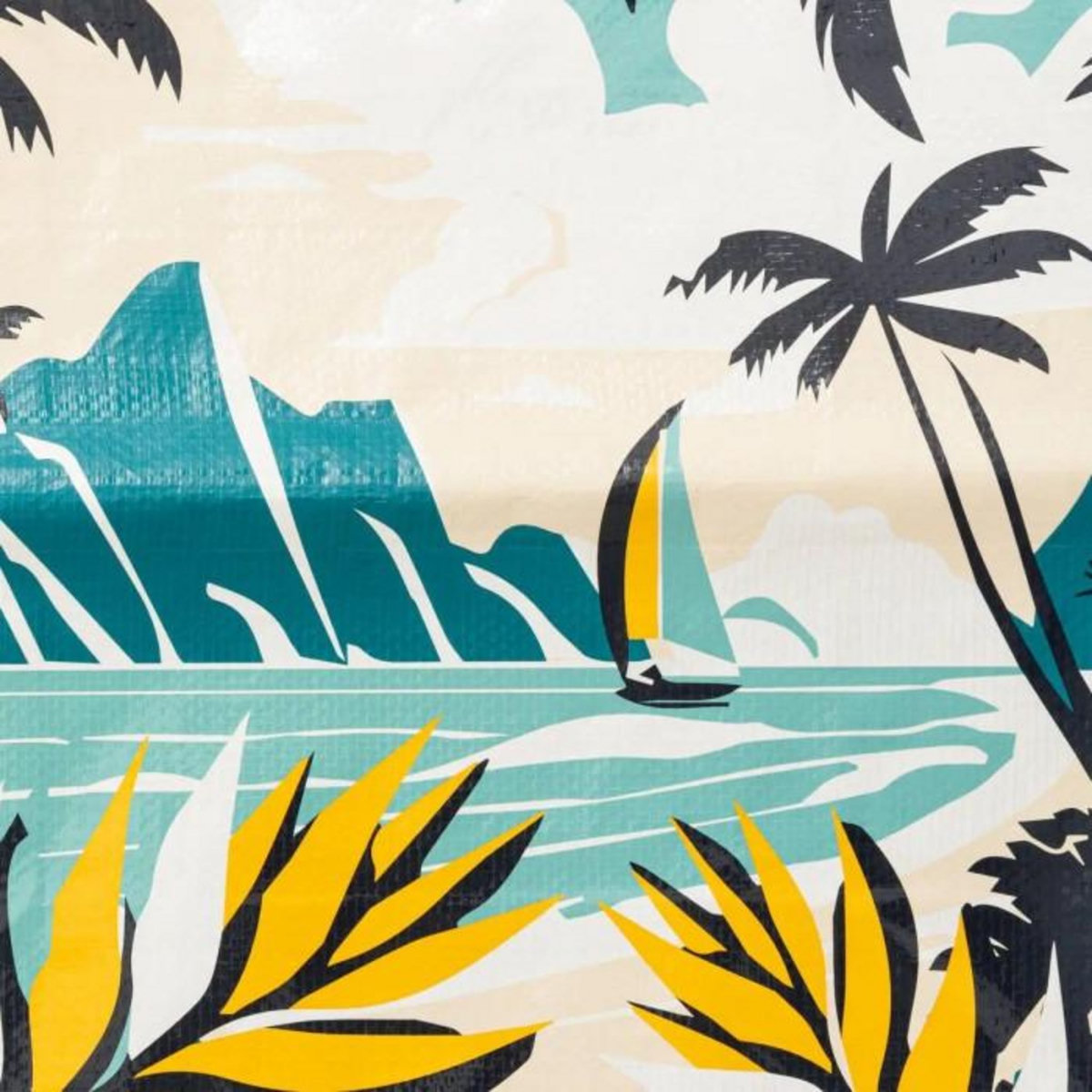 FIVE Sac Cabas de Shopping  Plage  45cm Multicolore