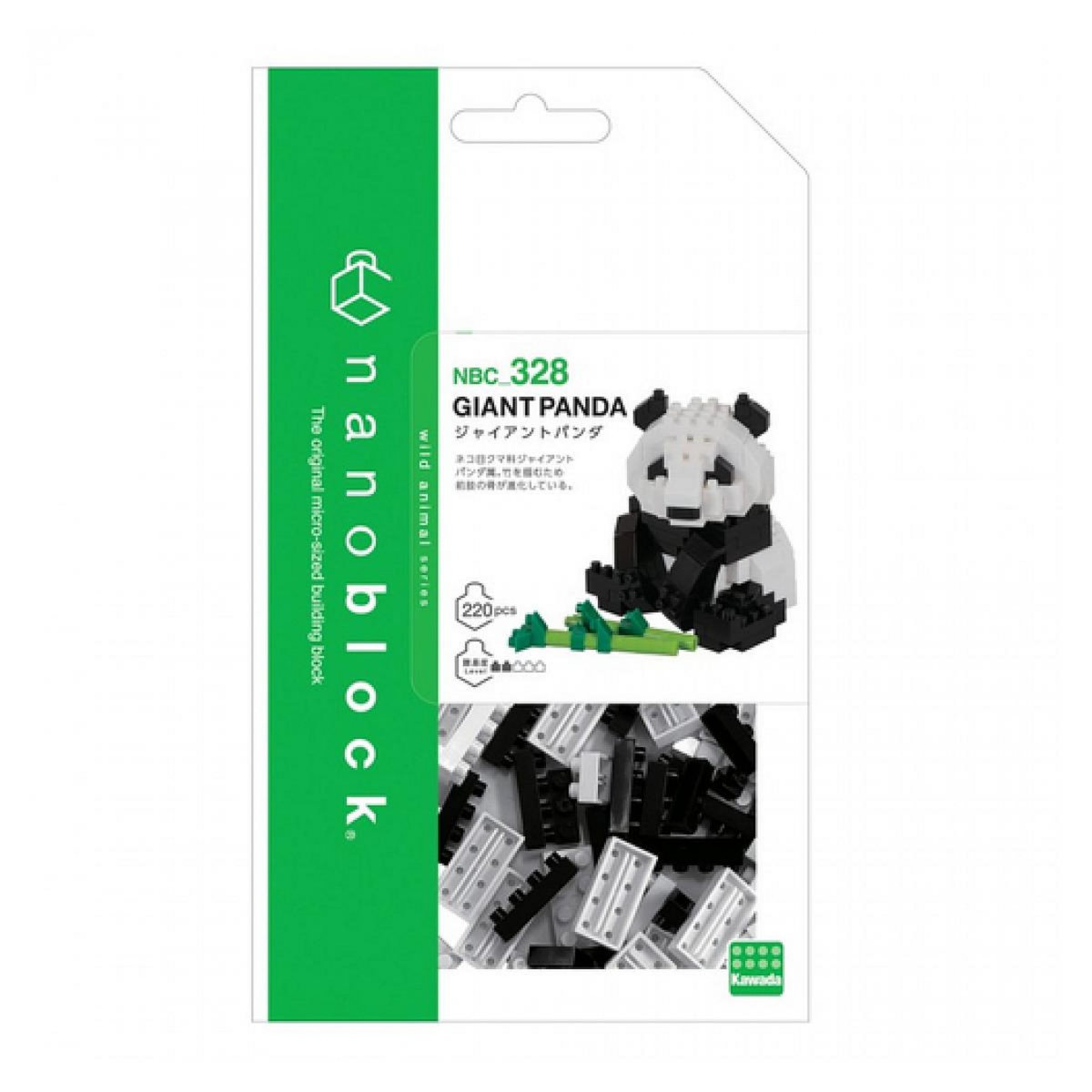 NANOBLOCK Panda geant 220 pcs