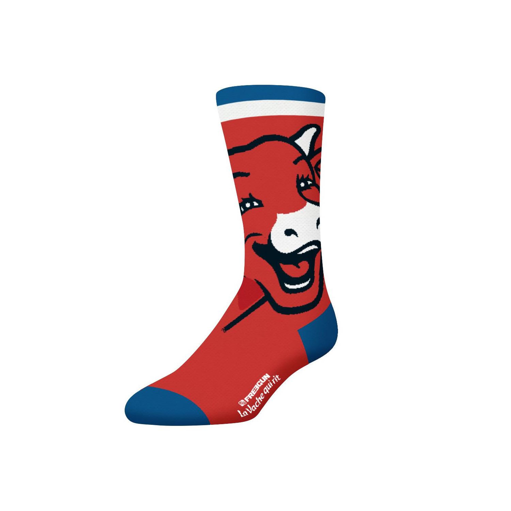 Voir la diapositive 3 : FREEGUN Lot de 4 paires de chaussettes homme la vache qui rit