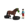 Voir la diapositive 3 : Schleich Course d'agility pour poney -Coffret de jeu avec 1 figurine de poney et 1 figurine humaine - SCHLEICH 42482 FARM WORLD