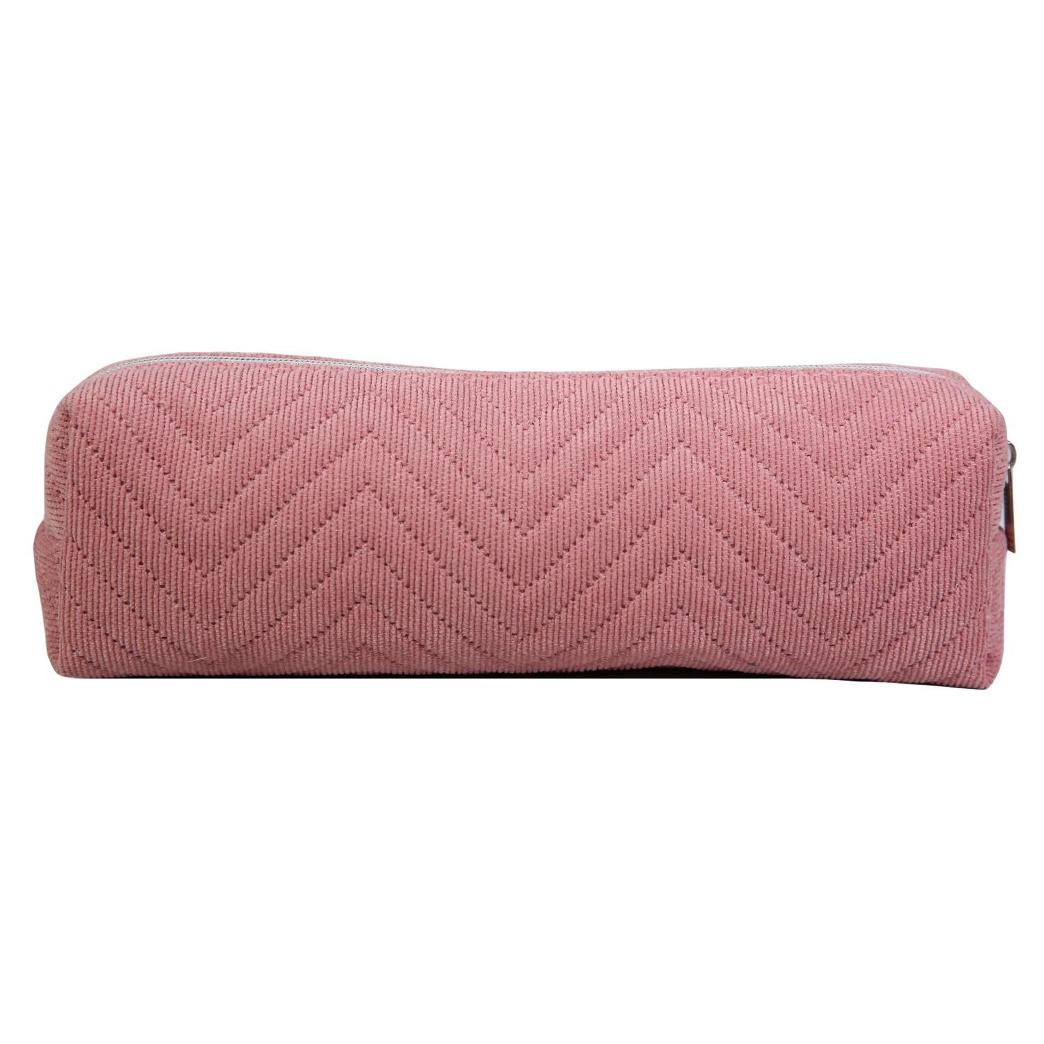 Bagtrotter BAGTROTTER Trousse scolaire carrée No Name Rose